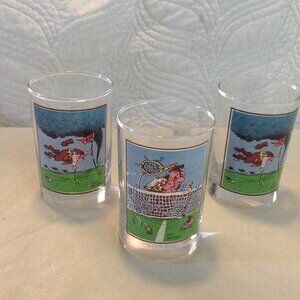 VTG 1982 3pc Set Arby's Collectable Series, Gary Patterson, Kitschy Collectibles